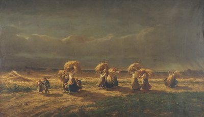 Spigolatori a Chambaudoin, 1857 da Pierre Edmond Alexandre Hedouin
